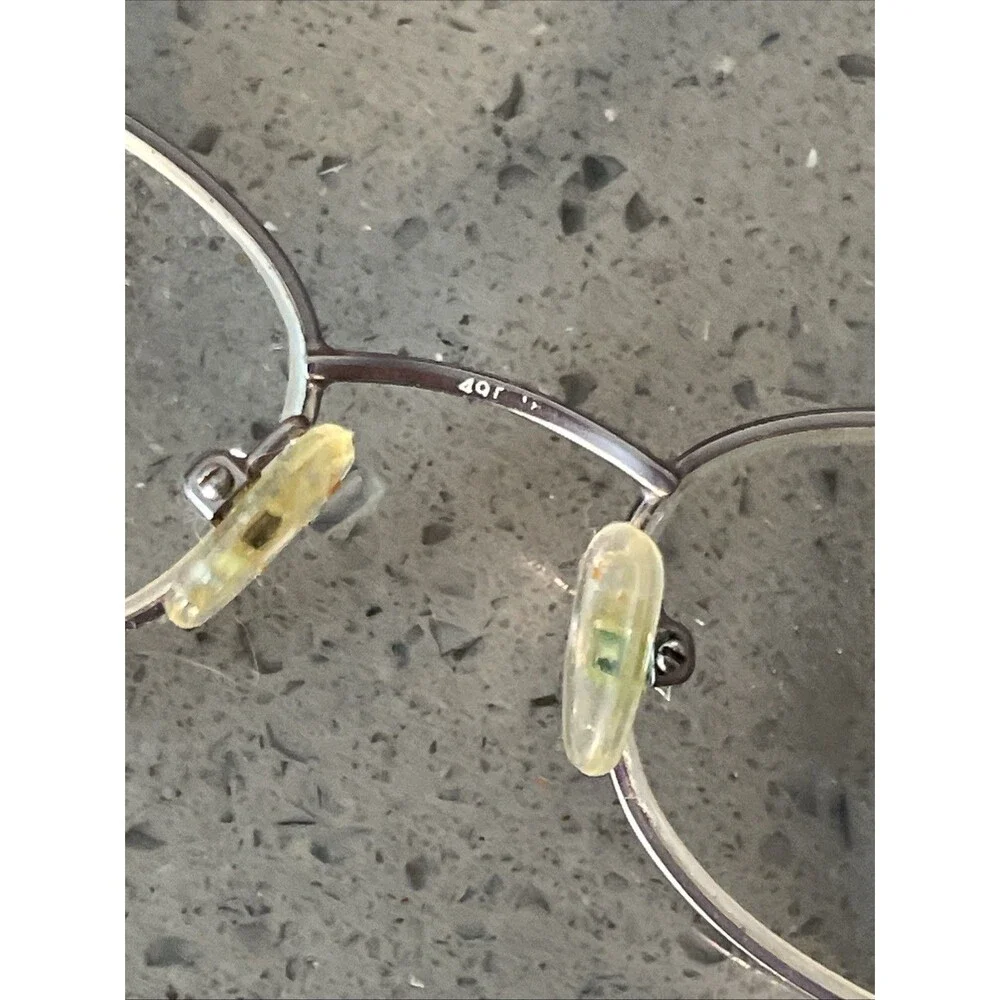 Enhance EN7674 Matte Lilac Eyeglasses Frames ONLY Metal Oval 49-18-140 full rim